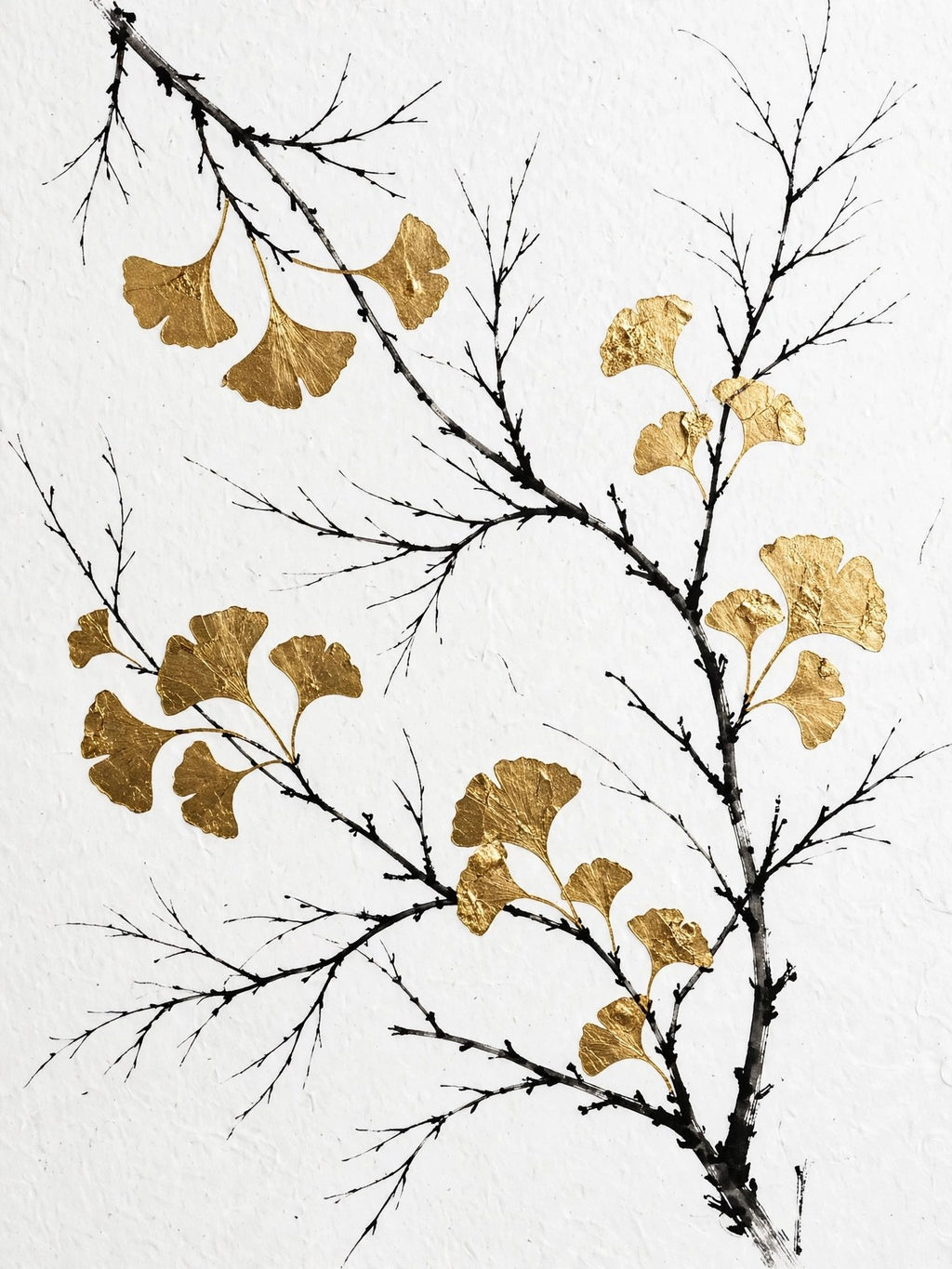 Black & Gold Botanical — Original