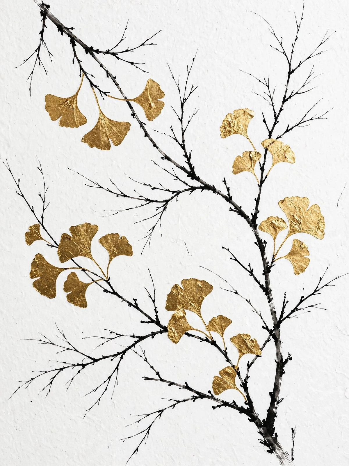 Black & Gold Botanical — Original