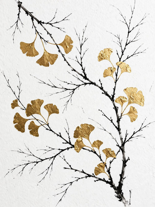 Black & Gold Botanical — Original