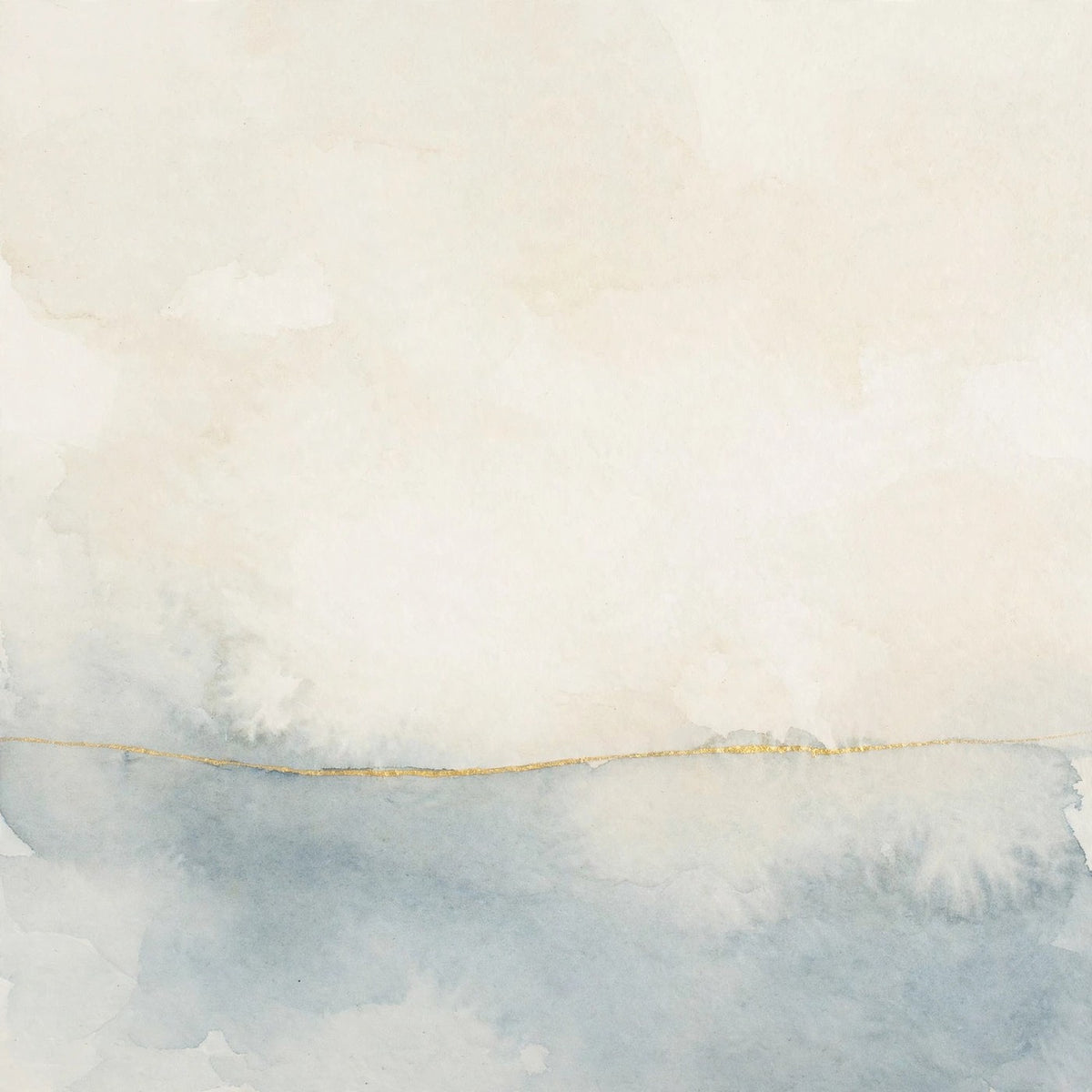 Gilded Horizon — Original Abstract Landscape