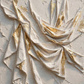 Gold Veil — Original Sculptural Abstract
